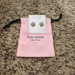 Kate Spade Opal Square Stud Earrings